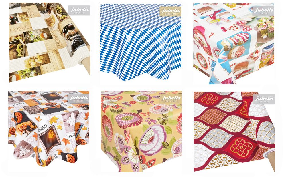 Für Motto-Partys Baumwolldecken oder Kunststofftischdecken mit speziellen Motiven beim Großhändler vor Ort ordern oder besser gleich online bestellen